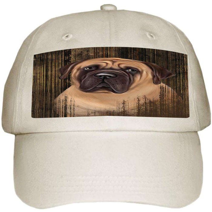 Rustic Bullmastiff Dog Ball Hat Cap HAT54843