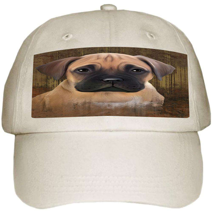 Rustic Bullmastiff Dog Ball Hat Cap HAT54849