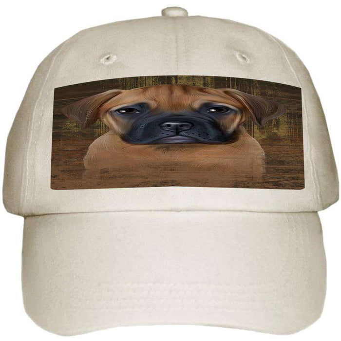 Rustic Bullmastiff Dog Ball Hat Cap HAT54852