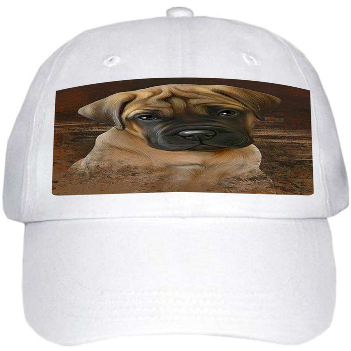 Rustic Bullmastiff Dog Ball Hat Cap HAT54858