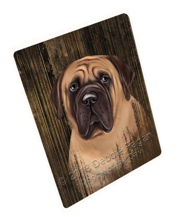 Rustic Bullmastiff Dog Blanket BLNKT69411