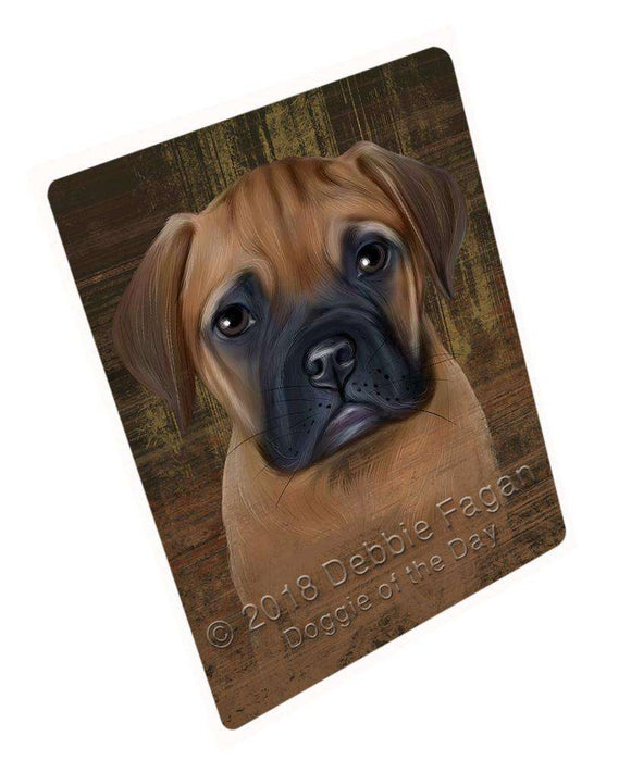 Rustic Bullmastiff Dog Blanket BLNKT69438