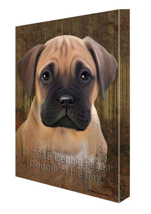 Rustic Bullmastiff Dog Canvas Print Wall Art Décor CVS69569