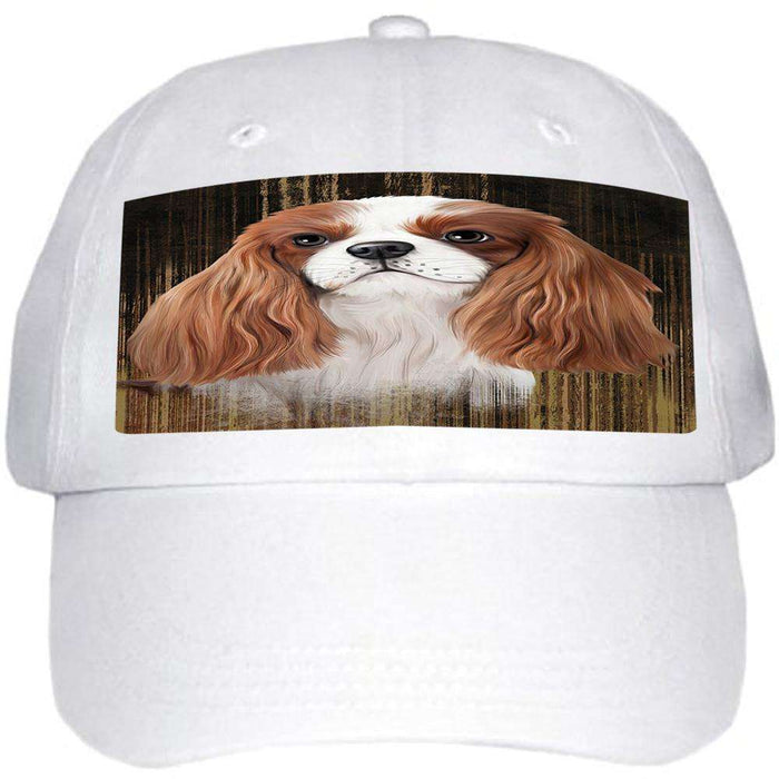 Rustic Cavalier King Charles Spaniel Dog Ball Hat Cap HAT54861
