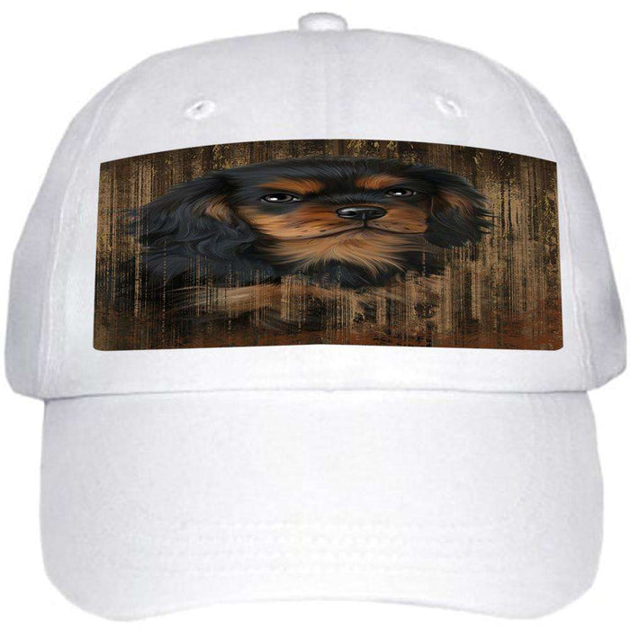 Rustic Cavalier King Charles Spaniel Dog Ball Hat Cap HAT54870