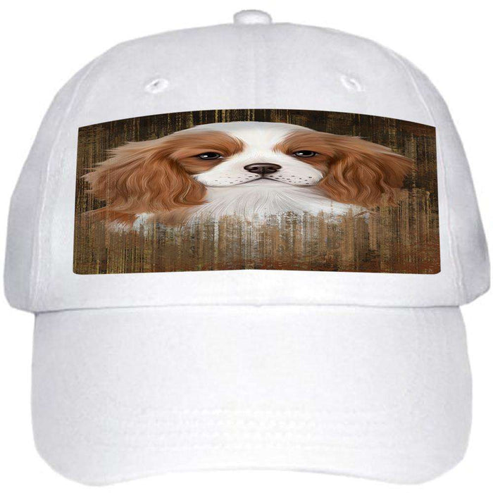 Rustic Cavalier King Charles Spaniel Dog Ball Hat Cap HAT54873
