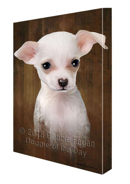 Rustic Chihuahua Dog Canvas Print Wall Art Décor CVS69686
