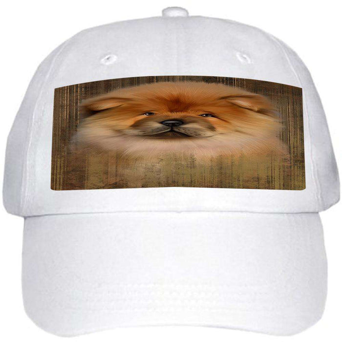 Rustic Chow Chow Dog Ball Hat Cap HAT54900