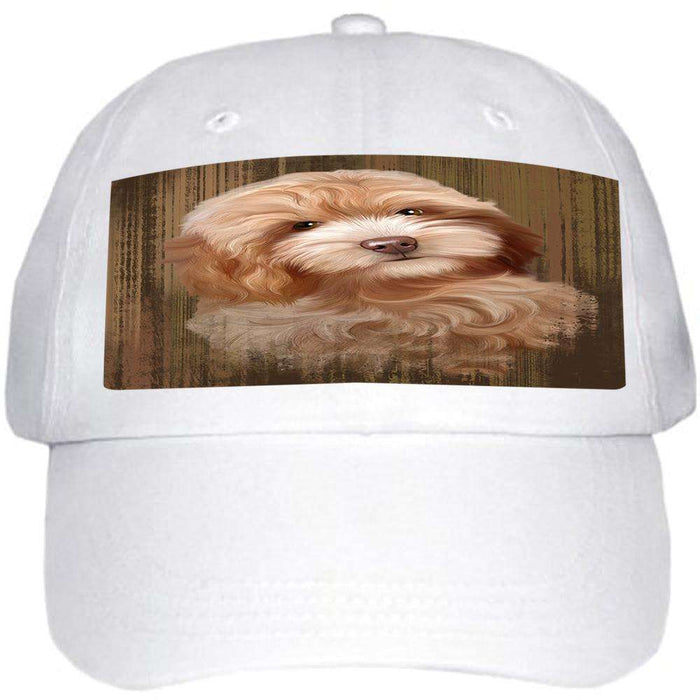 Rustic Cockapoo Dog Ball Hat Cap HAT55398