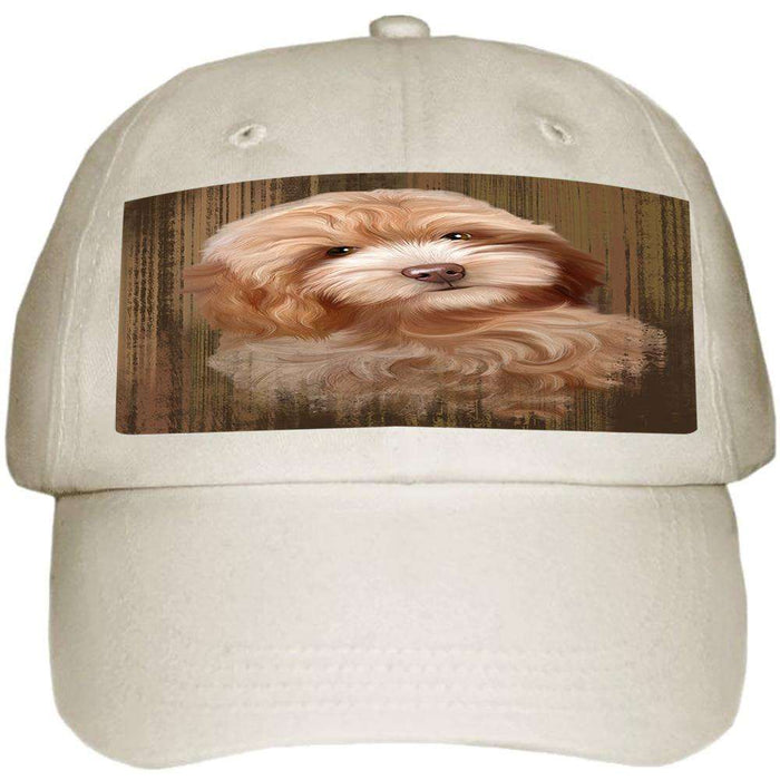 Rustic Cockapoo Dog Ball Hat Cap HAT55398