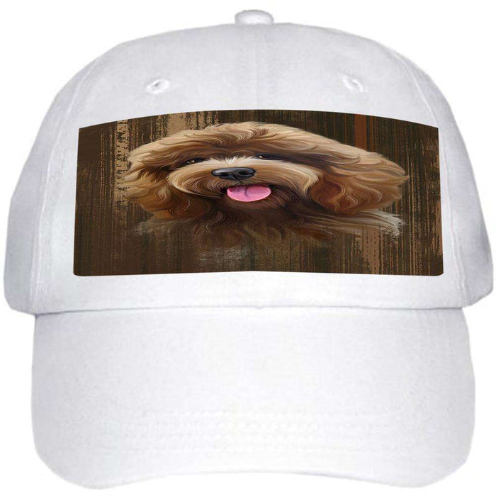 Rustic Cockapoo Dog Ball Hat Cap HAT55401