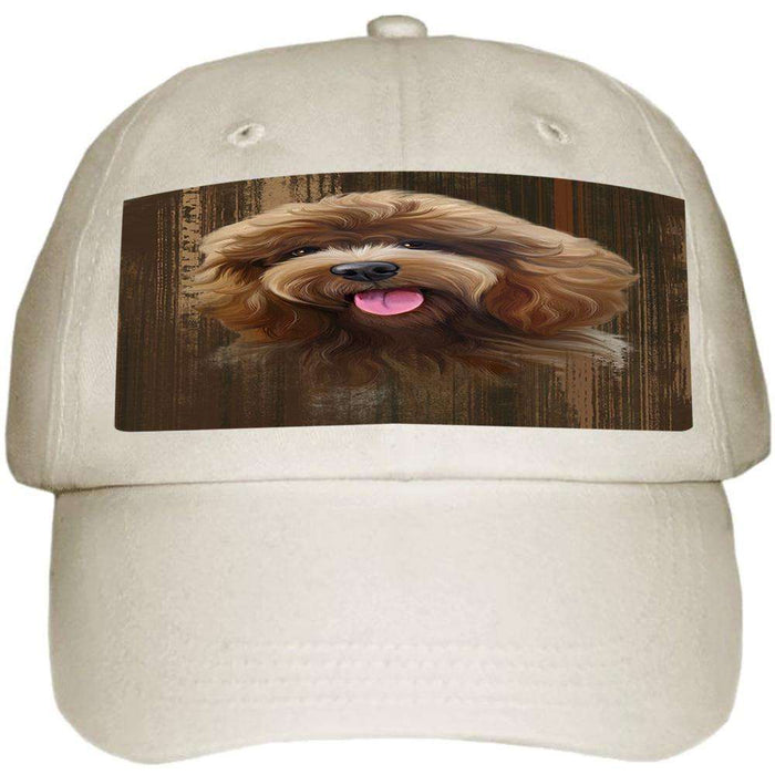 Rustic Cockapoo Dog Ball Hat Cap HAT55401