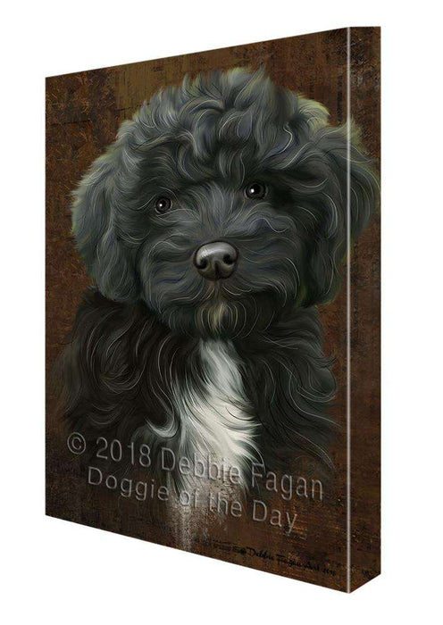 Rustic Cockapoo Dog Canvas Print Wall Art Décor CVS107720