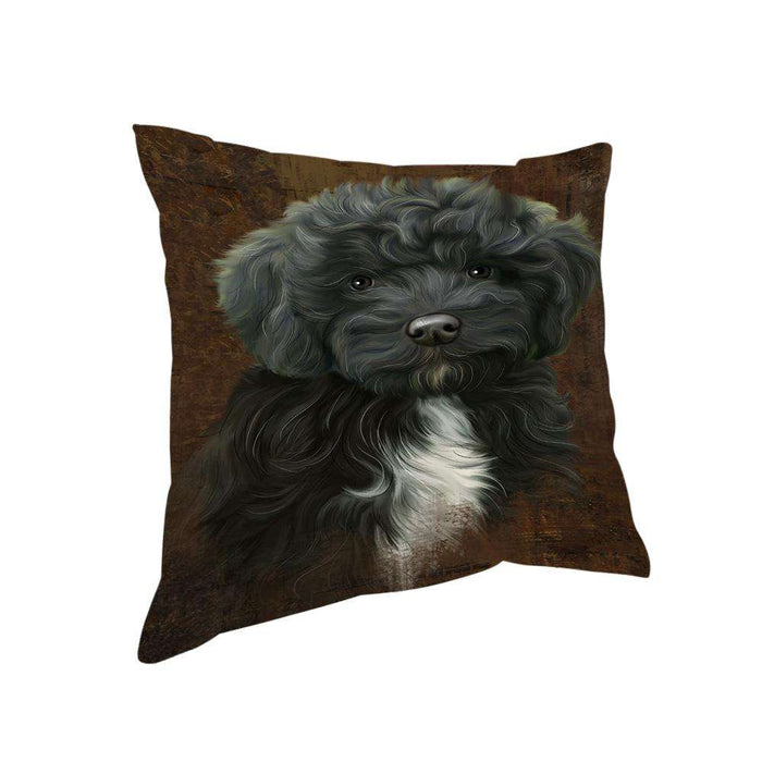 Rustic Cockapoo Dog Pillow PIL74344