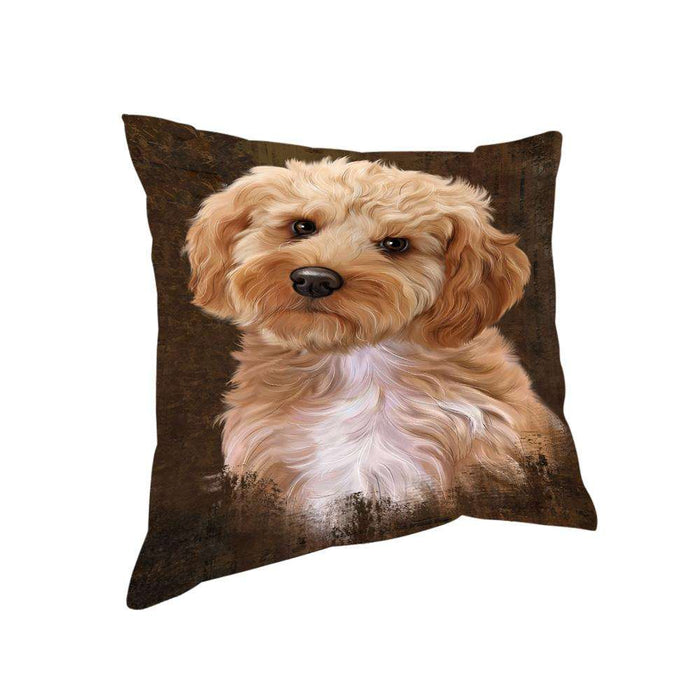 Rustic Cockapoo Dog Pillow PIL74348
