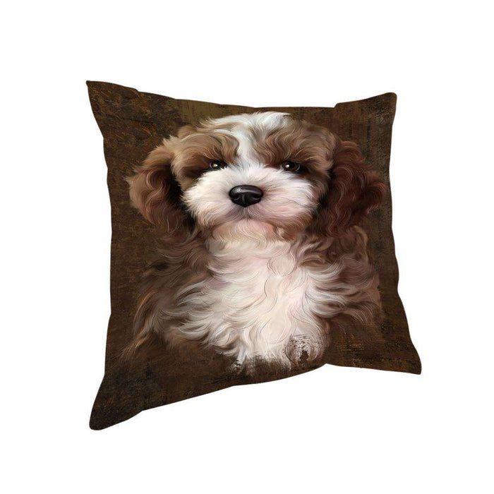 Rustic Cockapoo Dog Pillow PIL74352