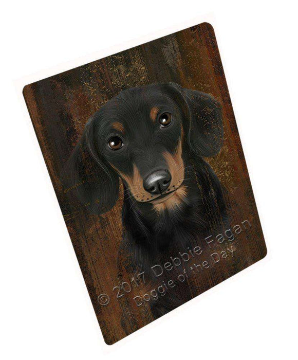 Rustic Dachshund Dog Blanket BLNKT50052