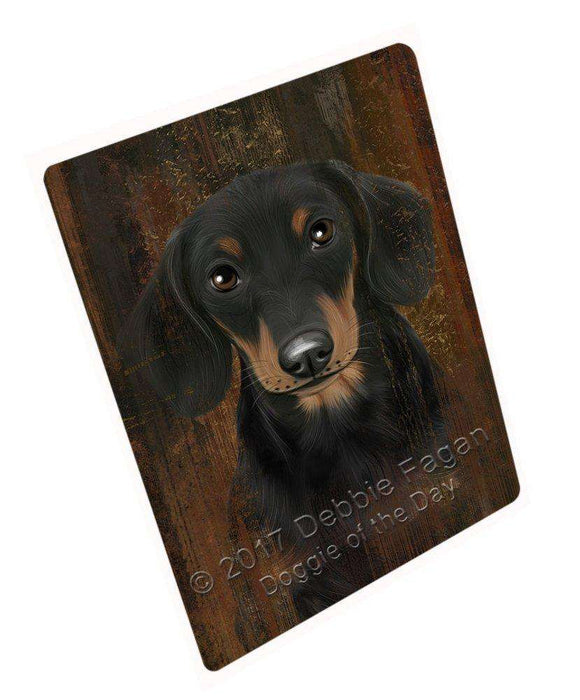 Rustic Dachshund Dog Large Refrigerator / Dishwasher RMAG49368