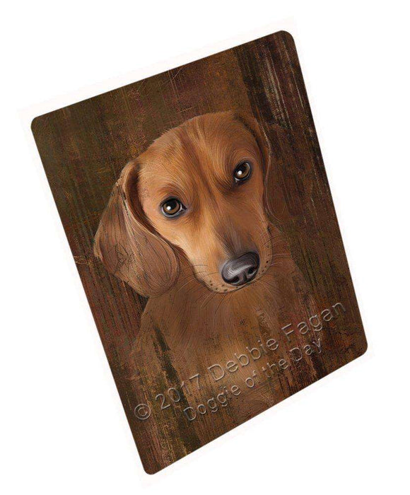 Rustic Dachshund Dog Large Refrigerator / Dishwasher RMAG49380