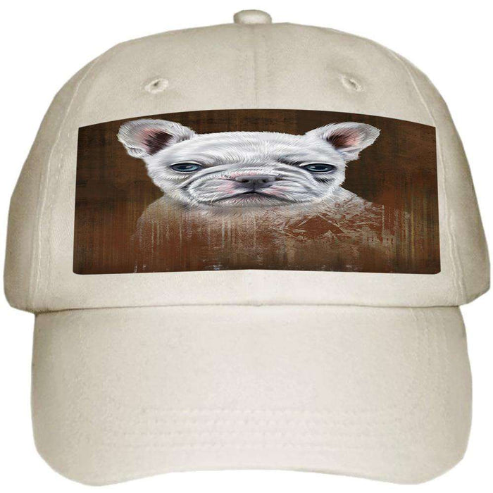 Rustic French Bulldog Ball Hat Cap HAT54957