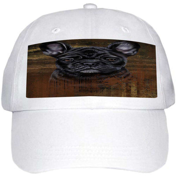 Rustic French Bulldog Ball Hat Cap HAT54960