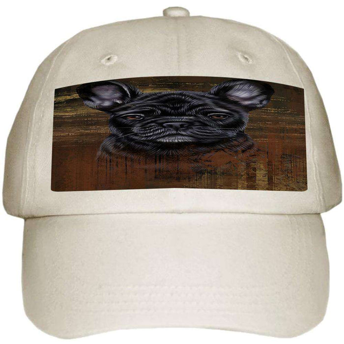 Rustic French Bulldog Ball Hat Cap HAT54960