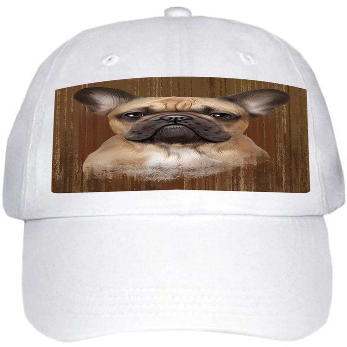 Rustic French Bulldog Ball Hat Cap HAT55428