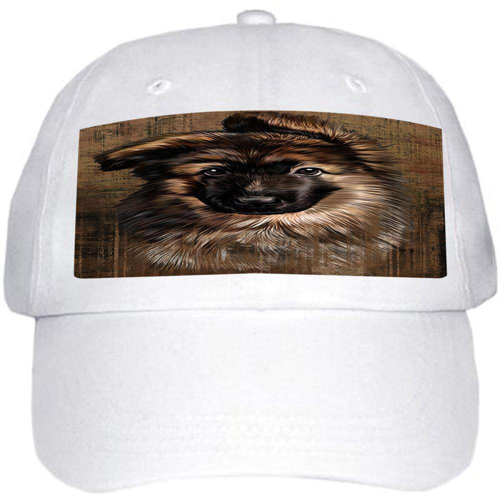 Rustic German Shepherd Dog Ball Hat Cap HAT54972