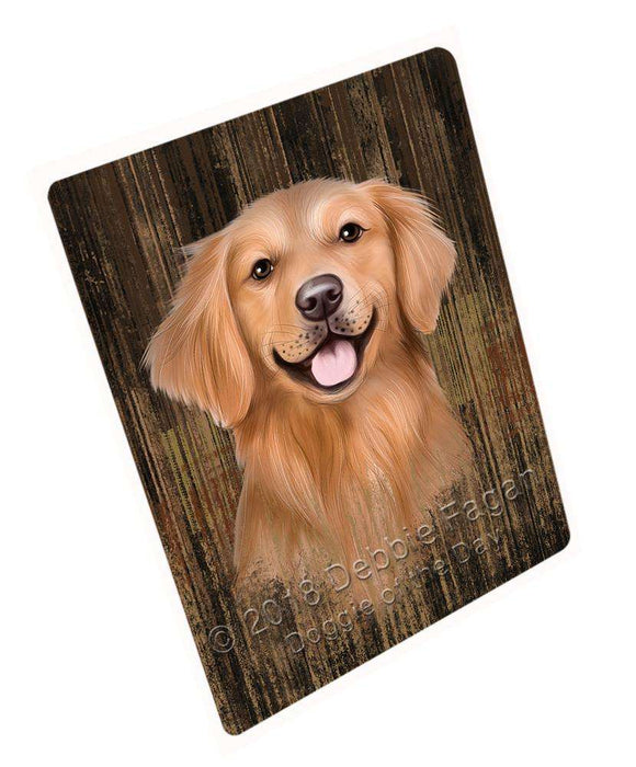 Rustic Golden Retriever Dog Blanket BLNKT71238