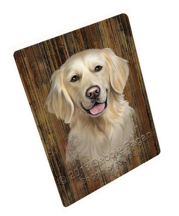Rustic Golden Retriever Dog Blanket BLNKT71247