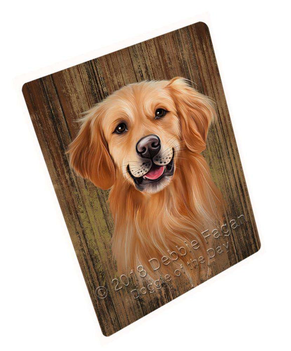 Rustic Golden Retriever Dog Blanket BLNKT71256