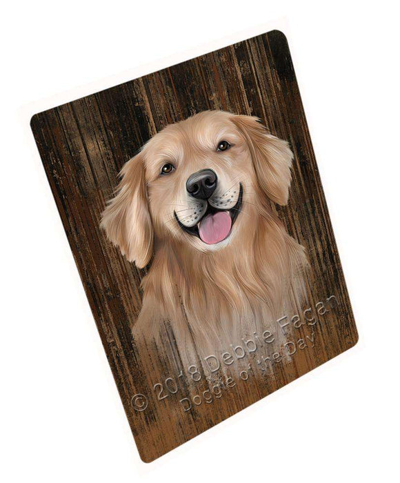Rustic Golden Retriever Dog Blanket BLNKT71265