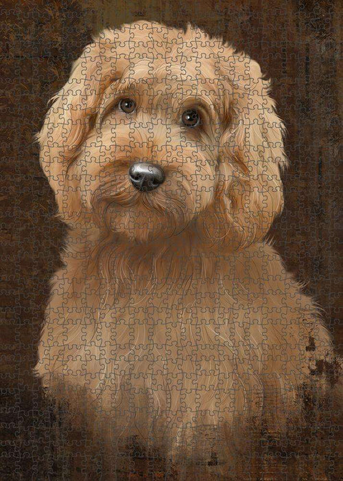 Rustic Goldendoodle Dog Puzzle  PUZL84912