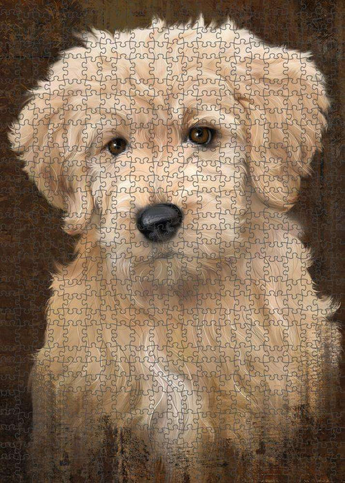 Rustic Goldendoodle Dog Puzzle  PUZL84916