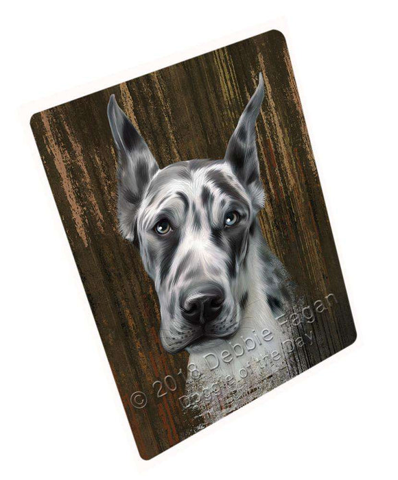 Rustic Great Dane Dog Blanket BLNKT69843