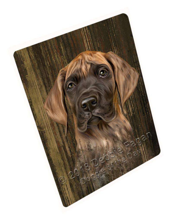 Rustic Great Dane Dog Blanket BLNKT69879