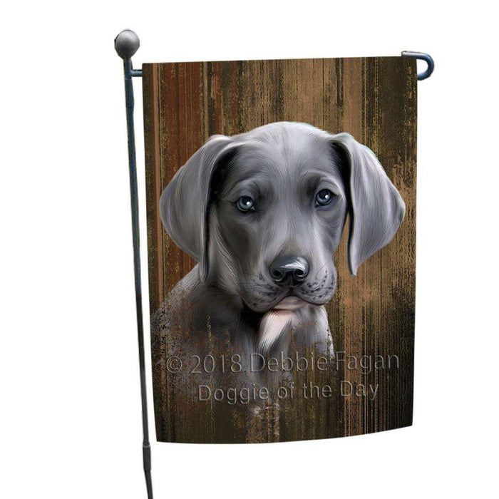 Rustic Great Dane Dog Garden Flag GFLG50301