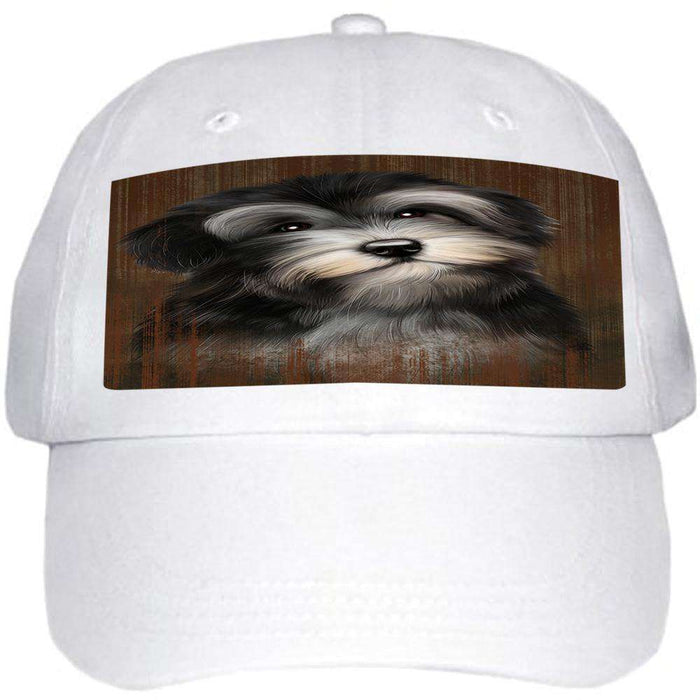 Rustic Havanese Dog Ball Hat Cap HAT55014