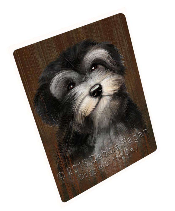 Rustic Havanese Dog Blanket BLNKT69924