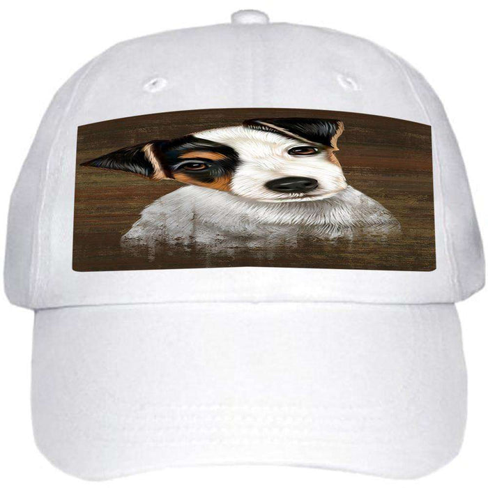 Rustic Jack Russell Terrier Dog Ball Hat Cap HAT55029