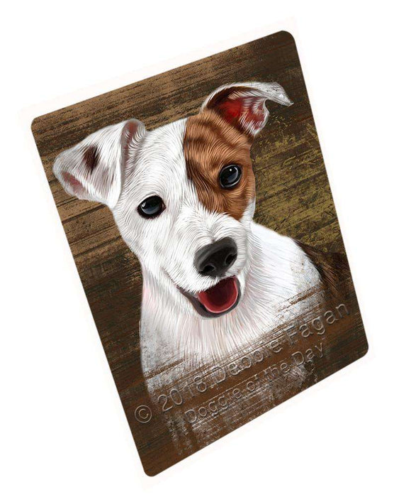Rustic Jack Russell Terrier Dog Blanket BLNKT69951