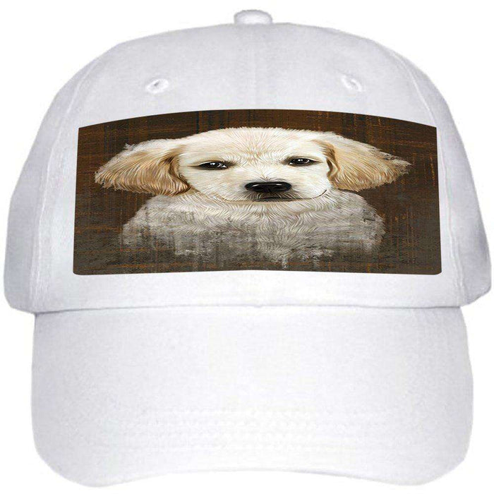 Rustic Labrador Retriever Dog Ball Hat Cap HAT48474