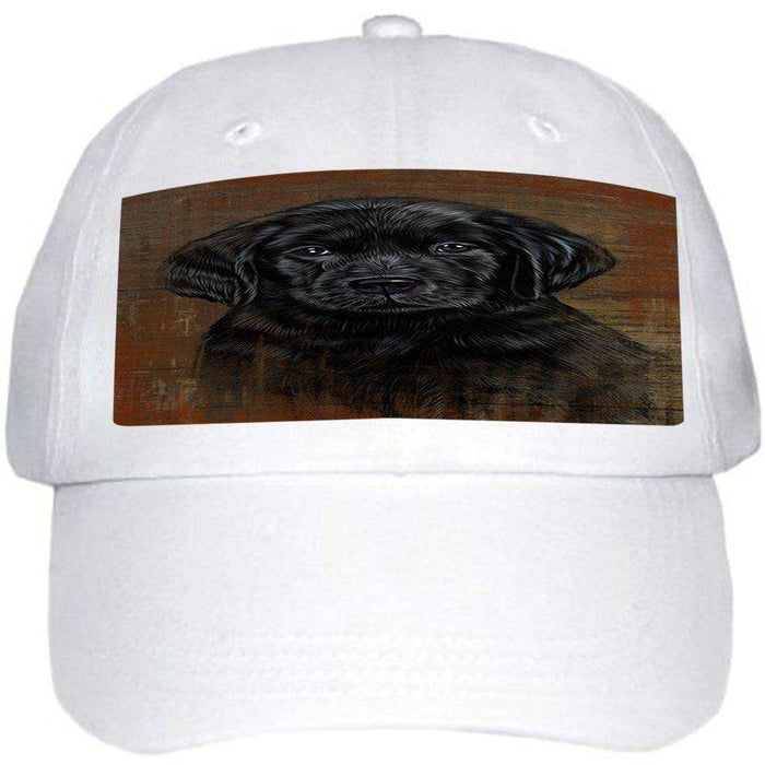 Rustic Labrador Retriever Dog Ball Hat Cap HAT48477