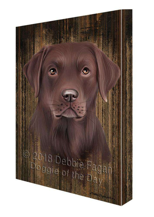 Rustic Labrador Retriever Dog Canvas Print Wall Art Décor CVS71468
