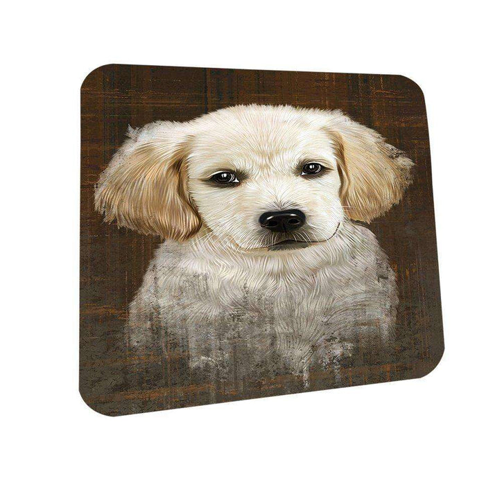 Rustic Labrador Retriever Dog Coasters Set of 4 CST48206