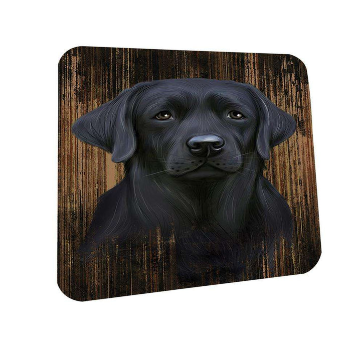 Rustic Labrador Retriever Dog Coasters Set of 4 CST50528