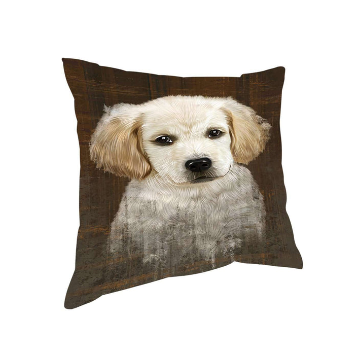 Rustic Labrador Retriever Dog Pillow PIL49040