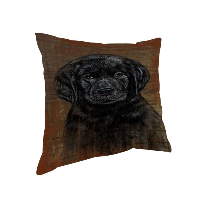 Rustic Labrador Retriever Dog Pillow PIL49044