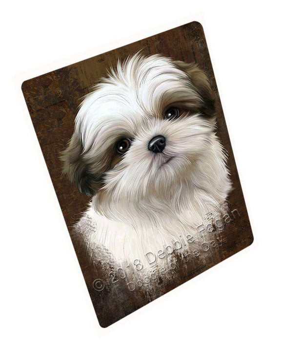 Rustic Malti Tzu Dog Cutting Board C67812