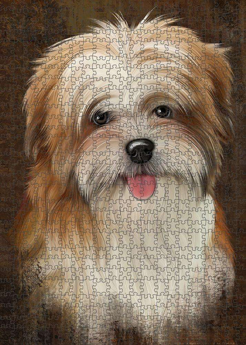 Rustic Malti Tzu Dog Puzzle  PUZL84992